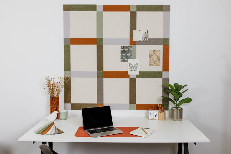 Pinnable Felt Right Multicolor Wall Design