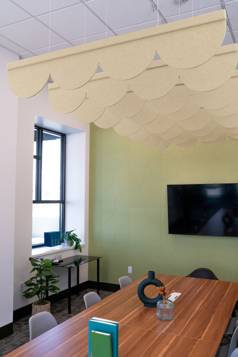 Porcelain Acoustic Blade Baffle