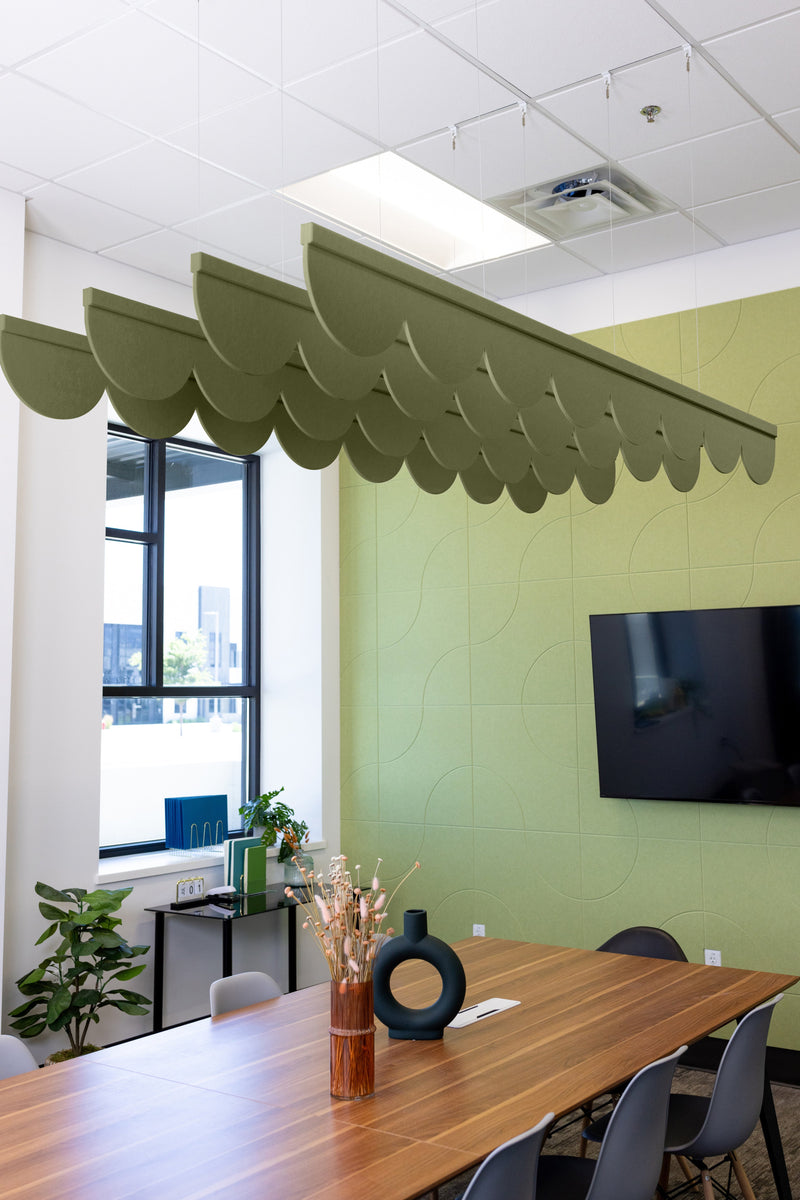 Olive Acoustic Blade Baffle