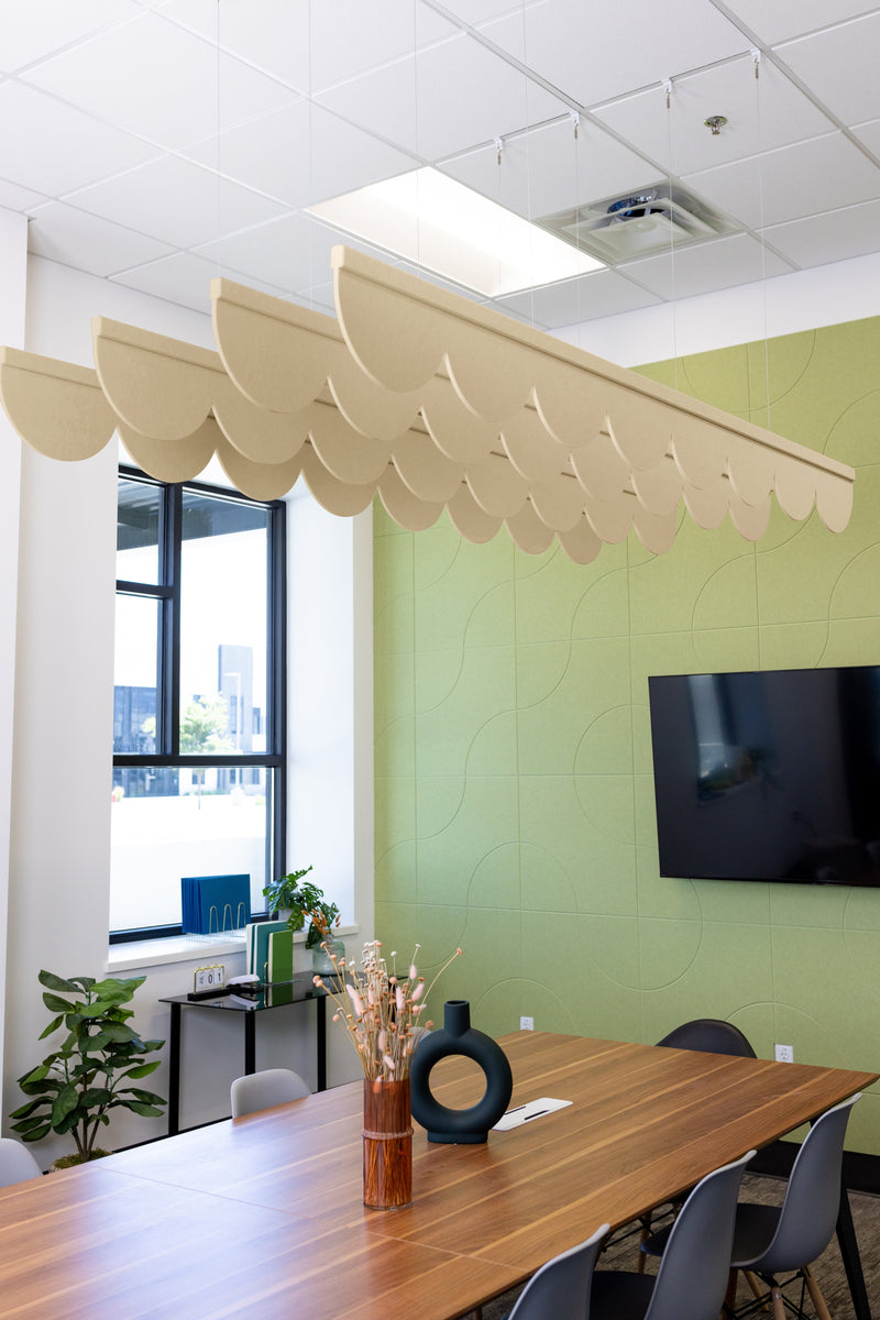 Porcelain Acoustic Blade Baffle