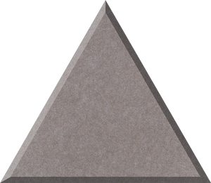Ash Small Triangle Tile