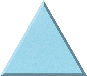 Baby Blue Small Triangle Tile