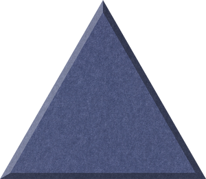 Indigo Small Triangle Tile