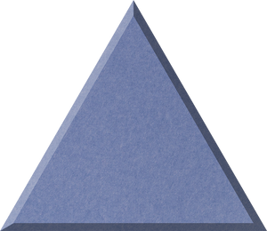 Periwinkle Small Triangle Tile