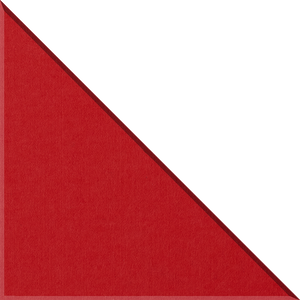 Scarlet 90° Triangle Tile