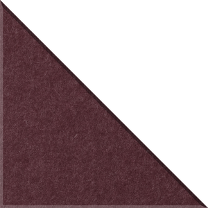 Wine 90° Triangle Tile