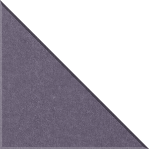 Wisteria 90° Triangle Tile