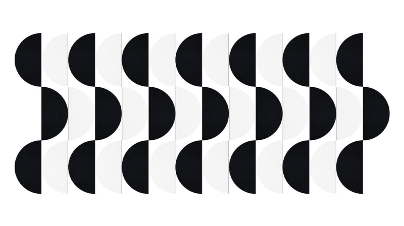 Crescent Black and White