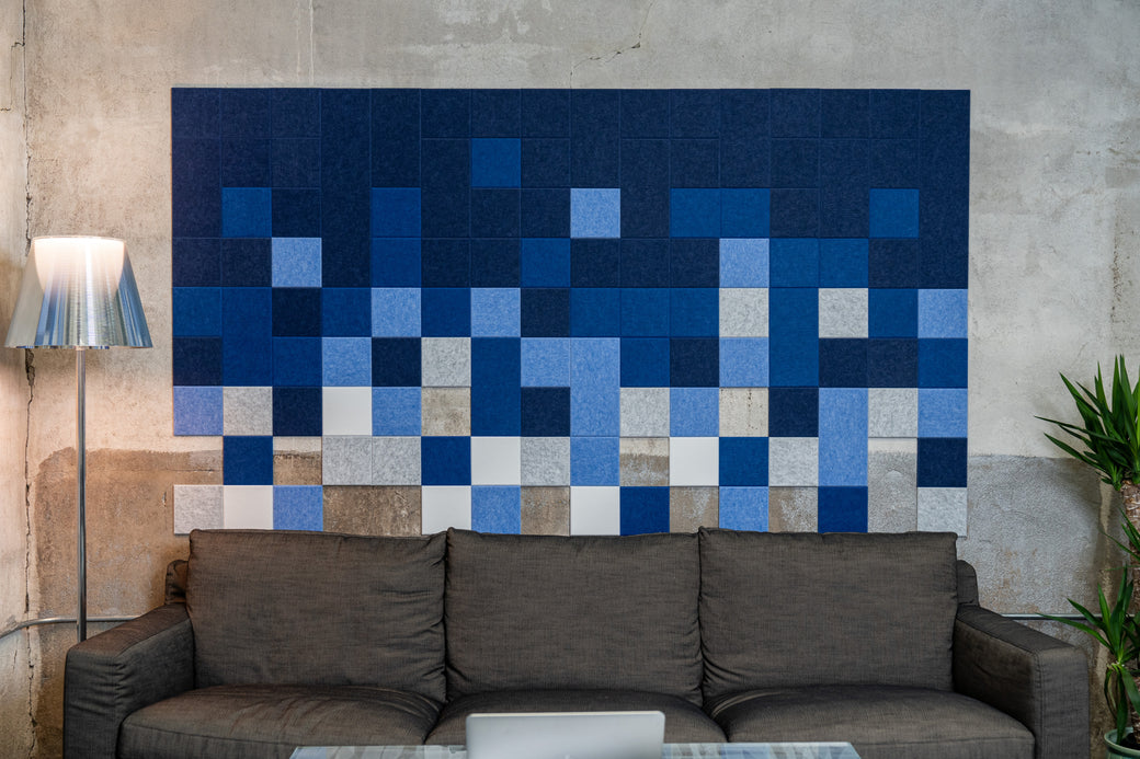 Blue Horizontal Gradient
