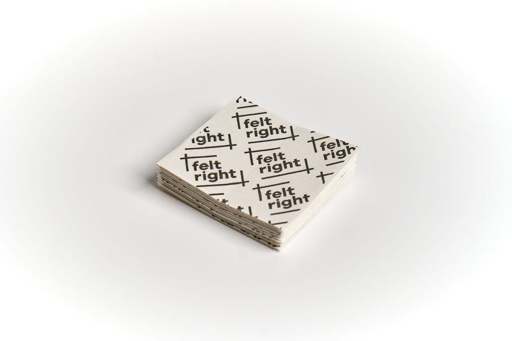 Felt Right Removable Adhesive Pack (10 Sheets of 4)