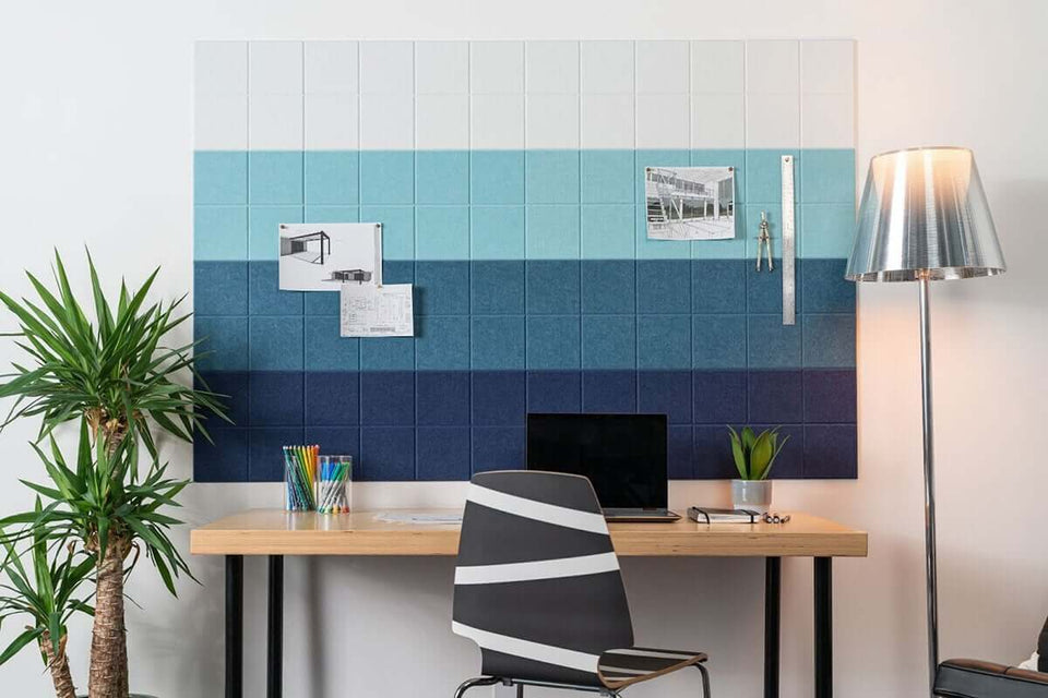 3 Designers Remake Their Home Offices With Felt Tiles
