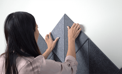 How to Hang and Remove Felt Wall Panels