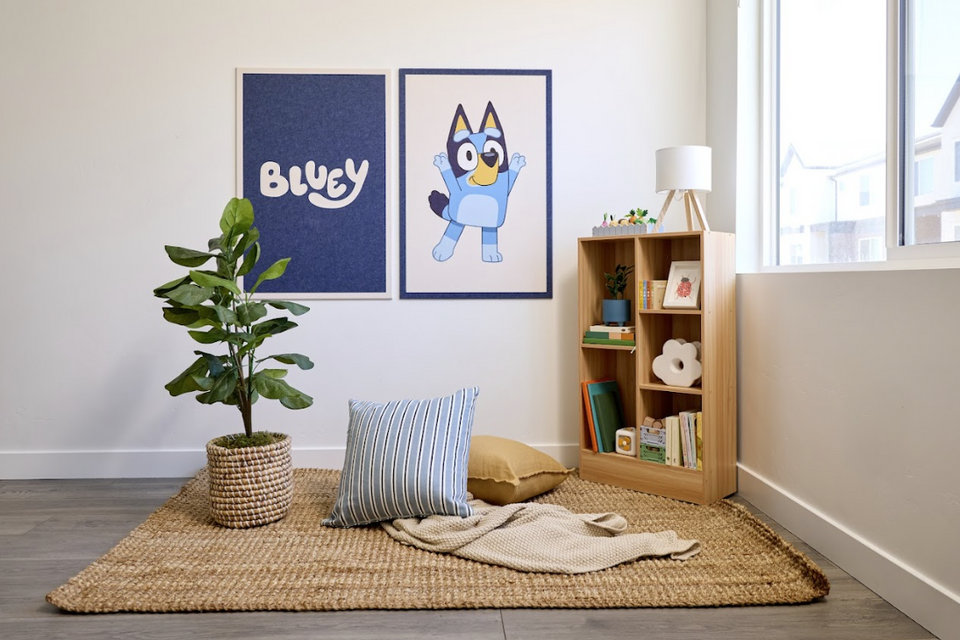 Bluey Acoustic Panels Design Ideas for Kids' Rooms