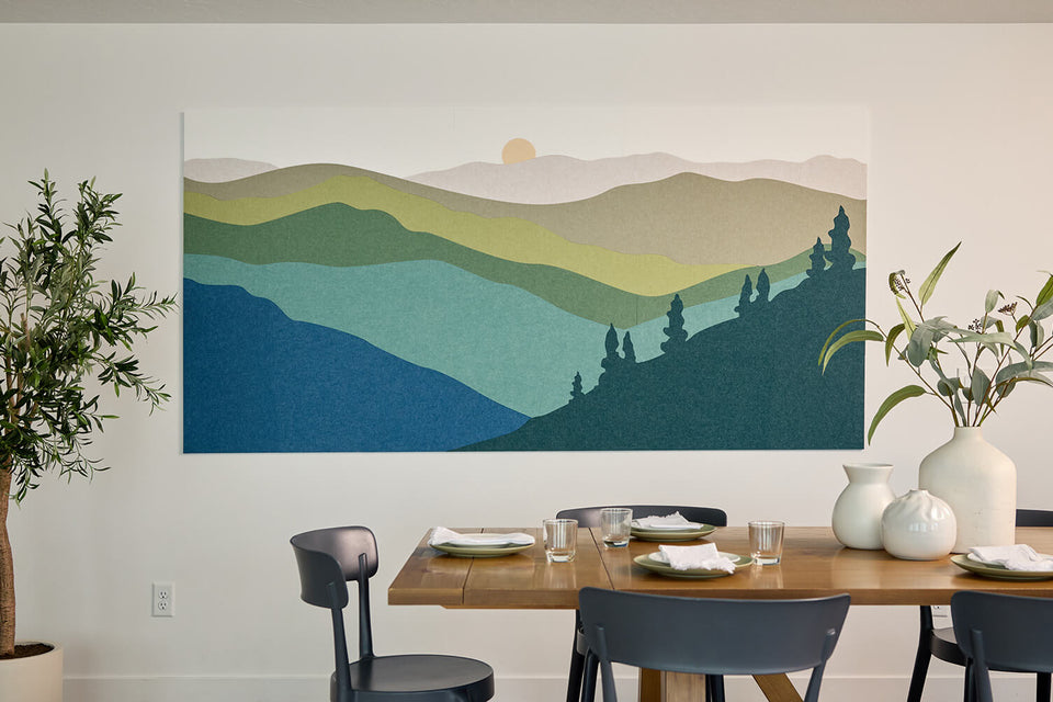Nature-Inspired Wall Art with National Park Tiles