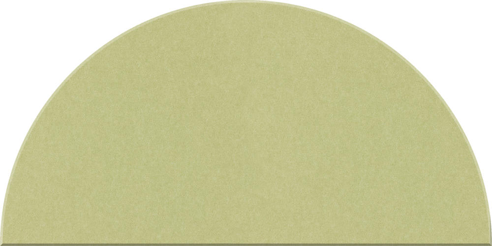 Large Half Circle Tile