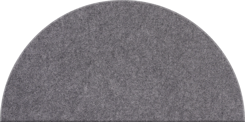 Large Half Circle Tile