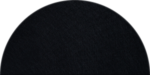 Ebony Large Half Circle Tile