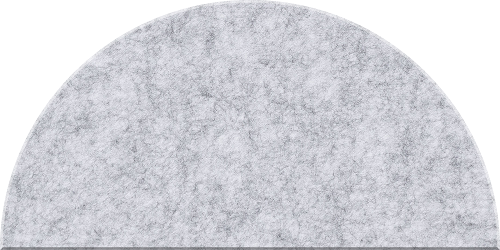 Large Half Circle Tile