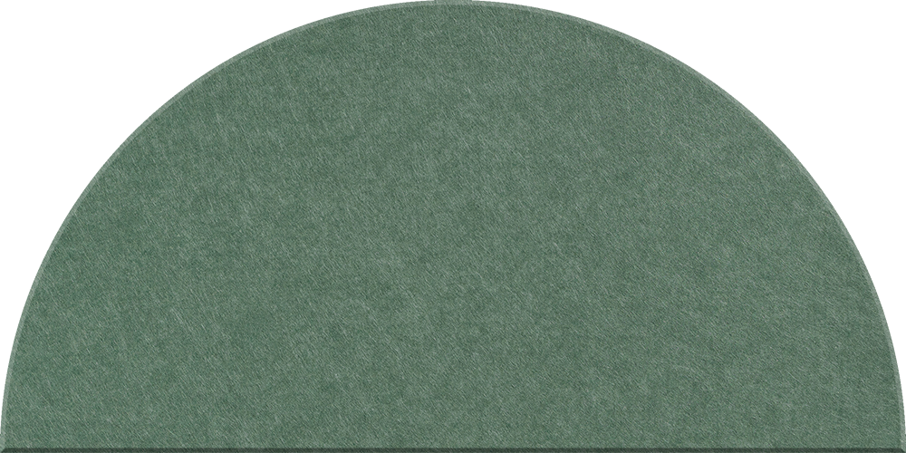 Large Half Circle Tile