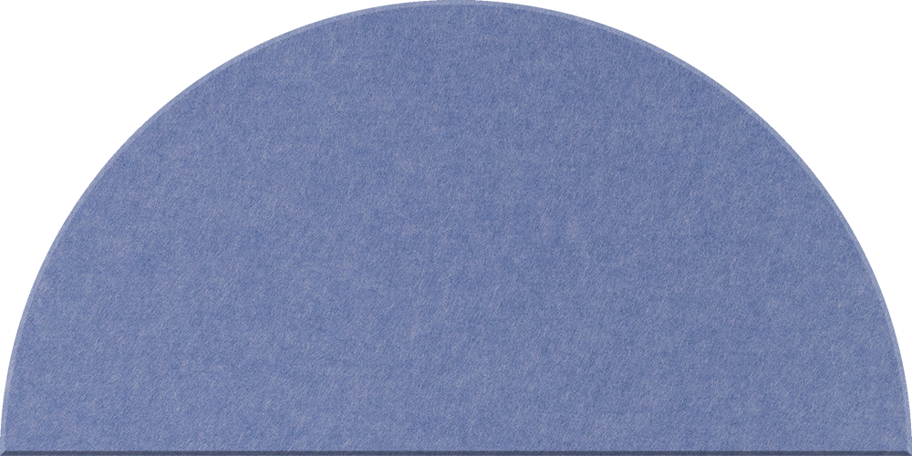 Large Half Circle Tile