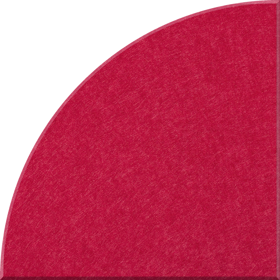 Ruby Quarter Circle