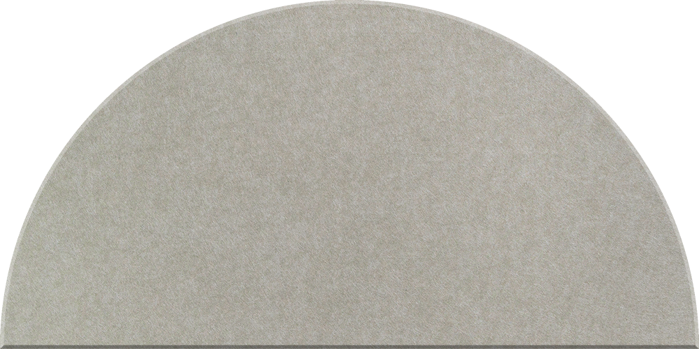 Large Half Circle Tile