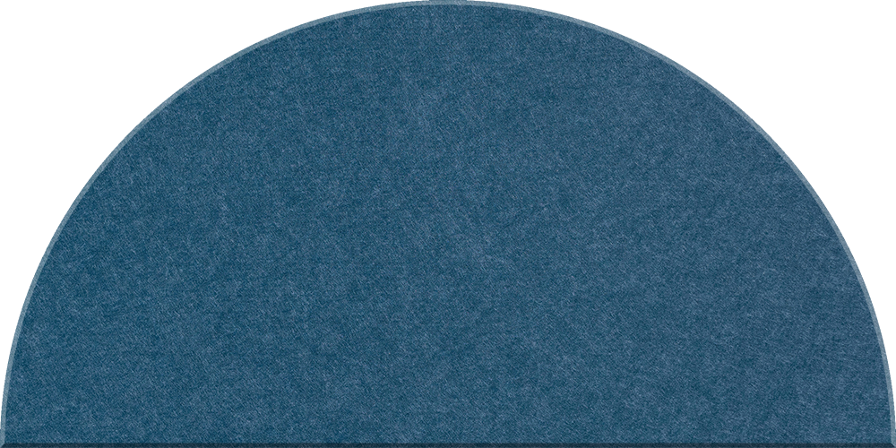 Large Half Circle Tile