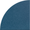 Slate Blue Quarter Circle