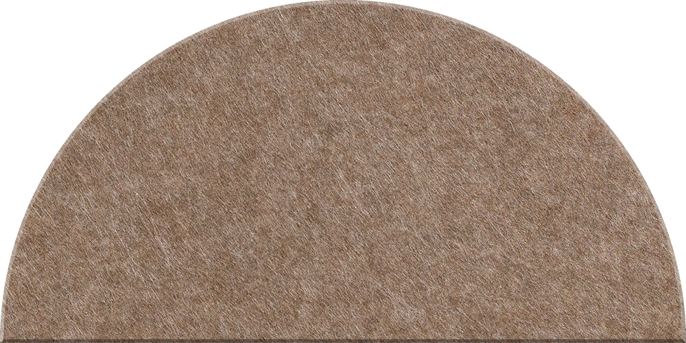 Large Half Circle Tile