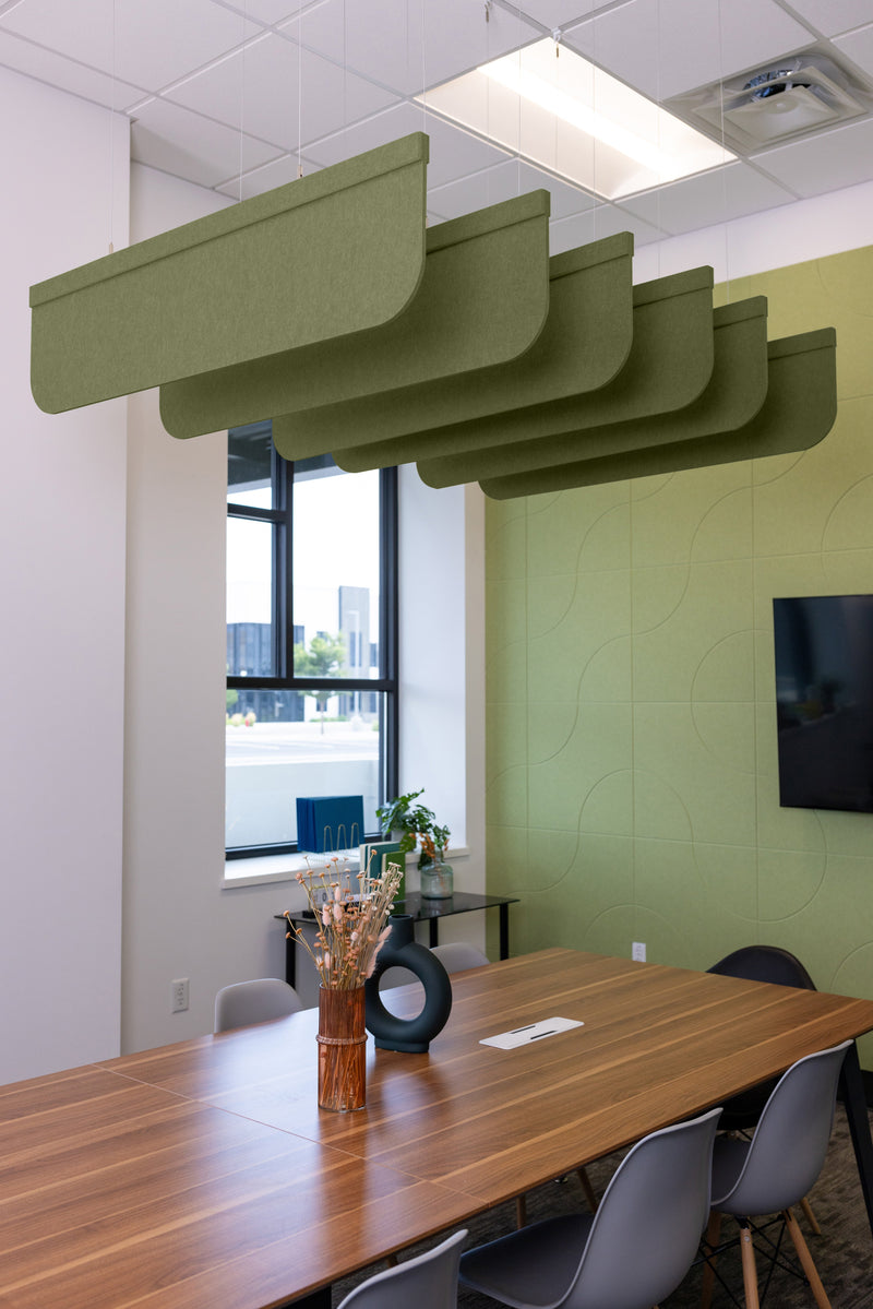 Olive Acoustic Blade Baffle