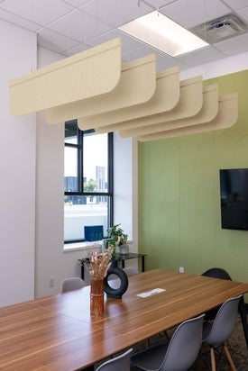 Porcelain Acoustic Blade Baffle