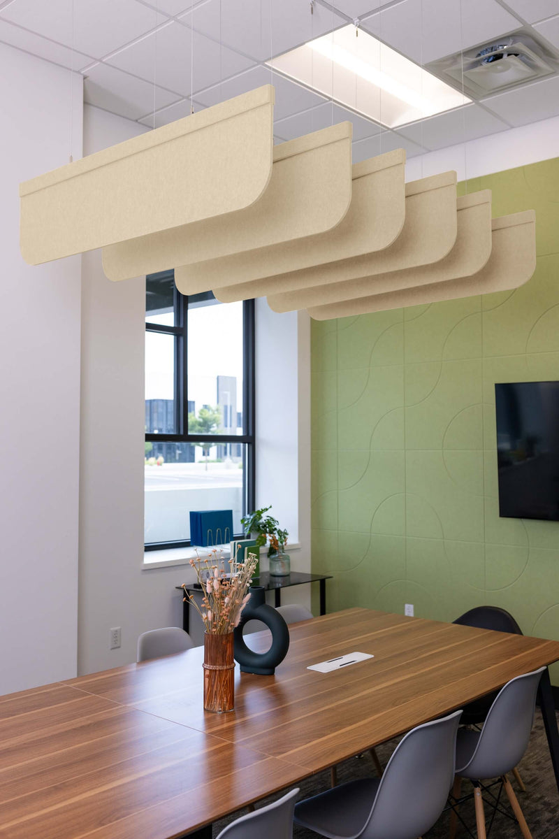 Porcelain Acoustic Blade Baffle