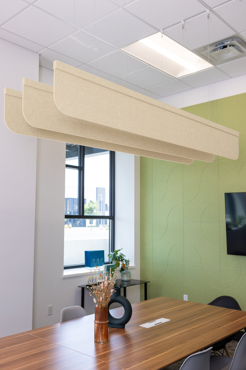 Porcelain Acoustic Blade Baffle