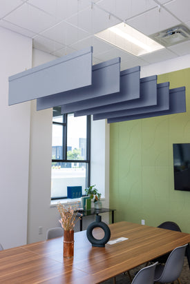 Periwinkle Acoustic Blade Baffle