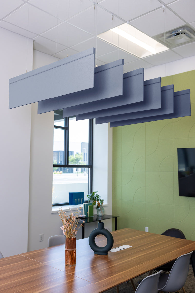 Periwinkle Acoustic Blade Baffle