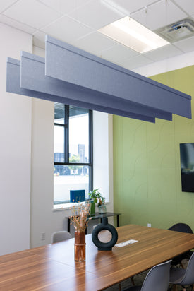 Periwinkle Acoustic Blade Baffle