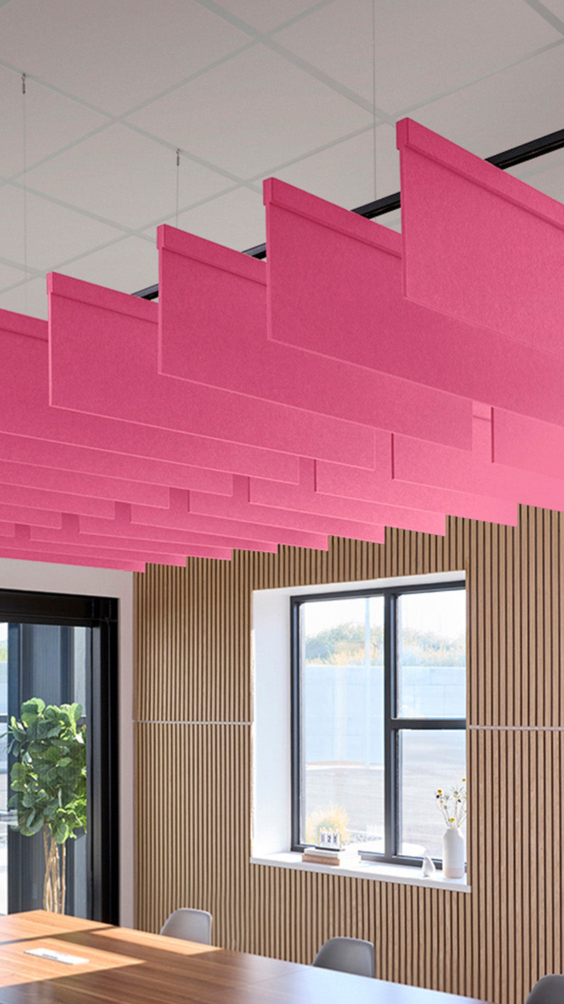 Hot Pink Acoustic Blade Baffle