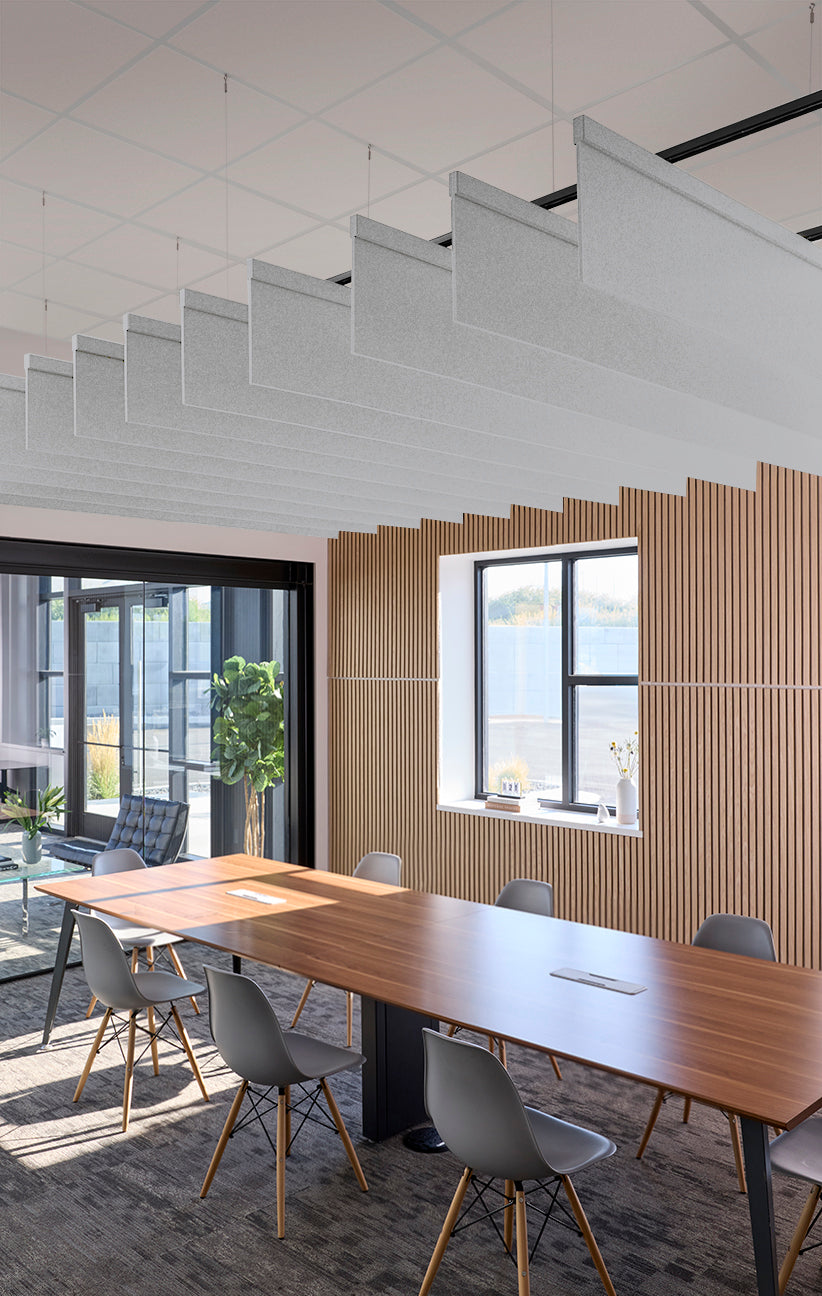 Nickel Acoustic Blade Baffle