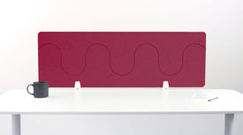 Large Raspberry Desk Divider