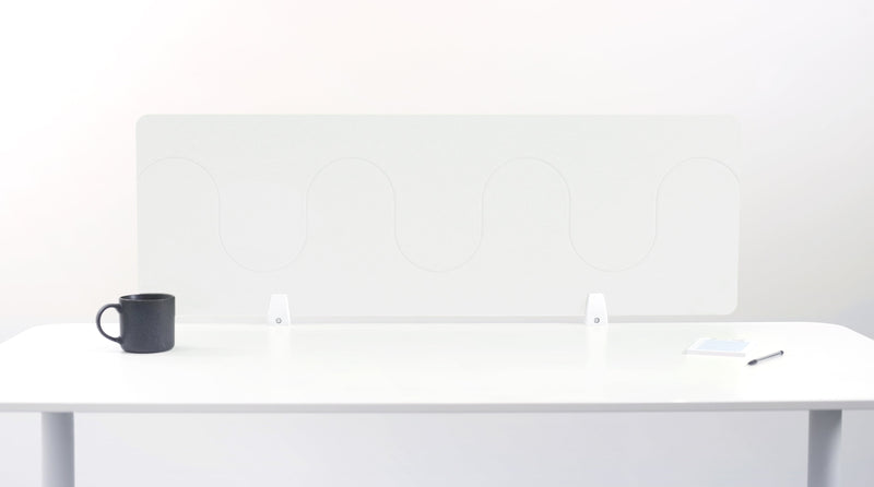Zinc Desk Divider