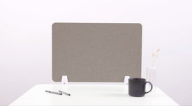 Small Ash Desk Divider