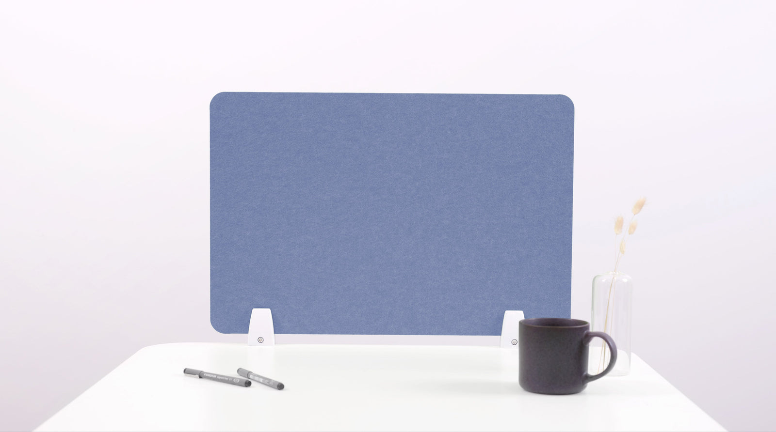 Small Periwinkle Desk Divider