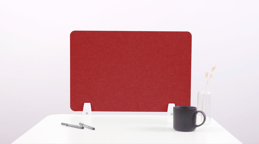 Ruby Blank Small Desk Divider