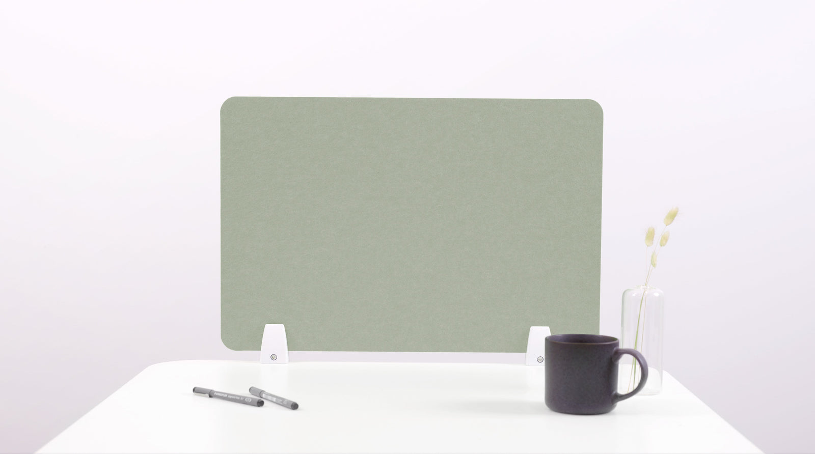 Small Sage Desk Divider