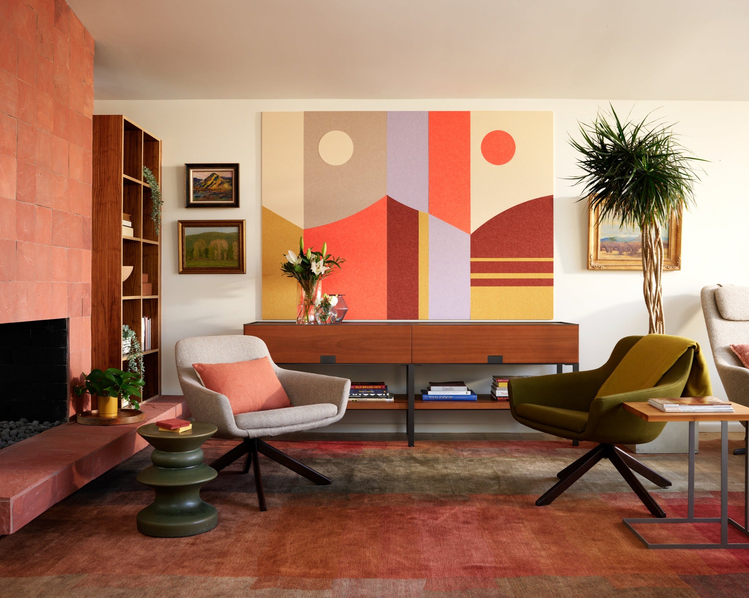 Elizabeth Olwen New Horizons | Colorful Wall Art | Felt Right