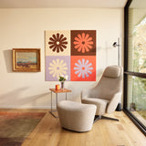 Daisy Checker Earth Wall Art
