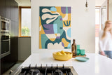 Seaside Jacaranda Wall Art