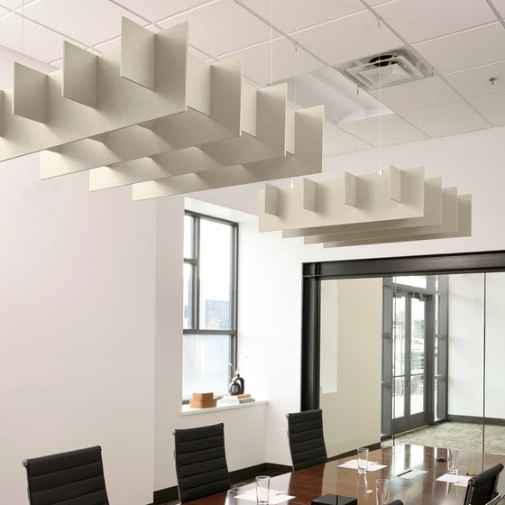 Grid 3D Cloud Acoustic Ceiling Baffle