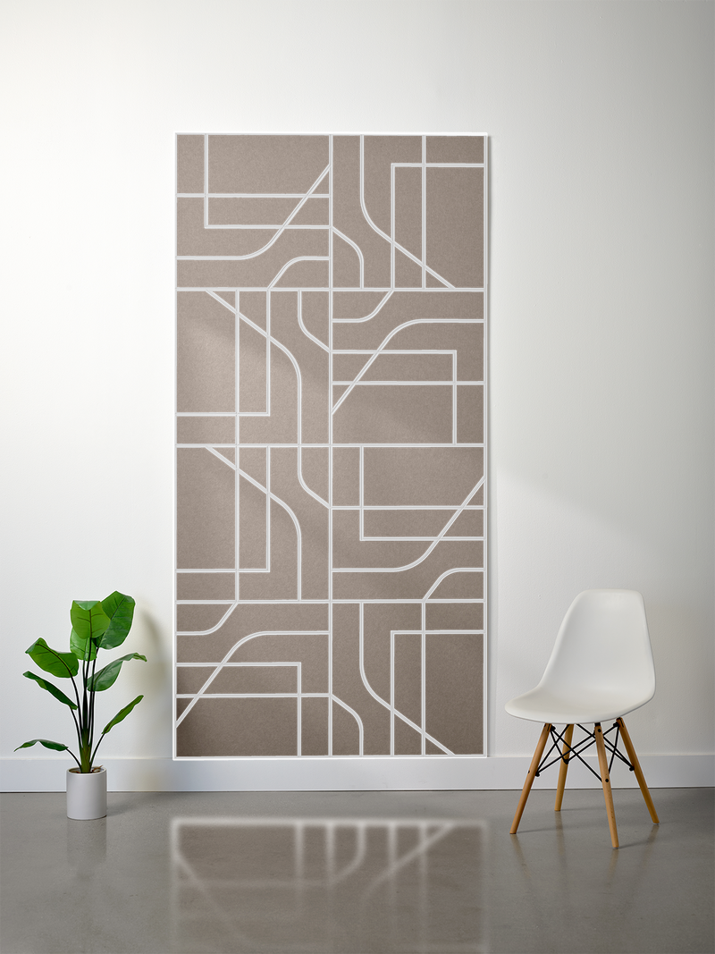 18mm Layered Engraved Felt Sheet – Subway