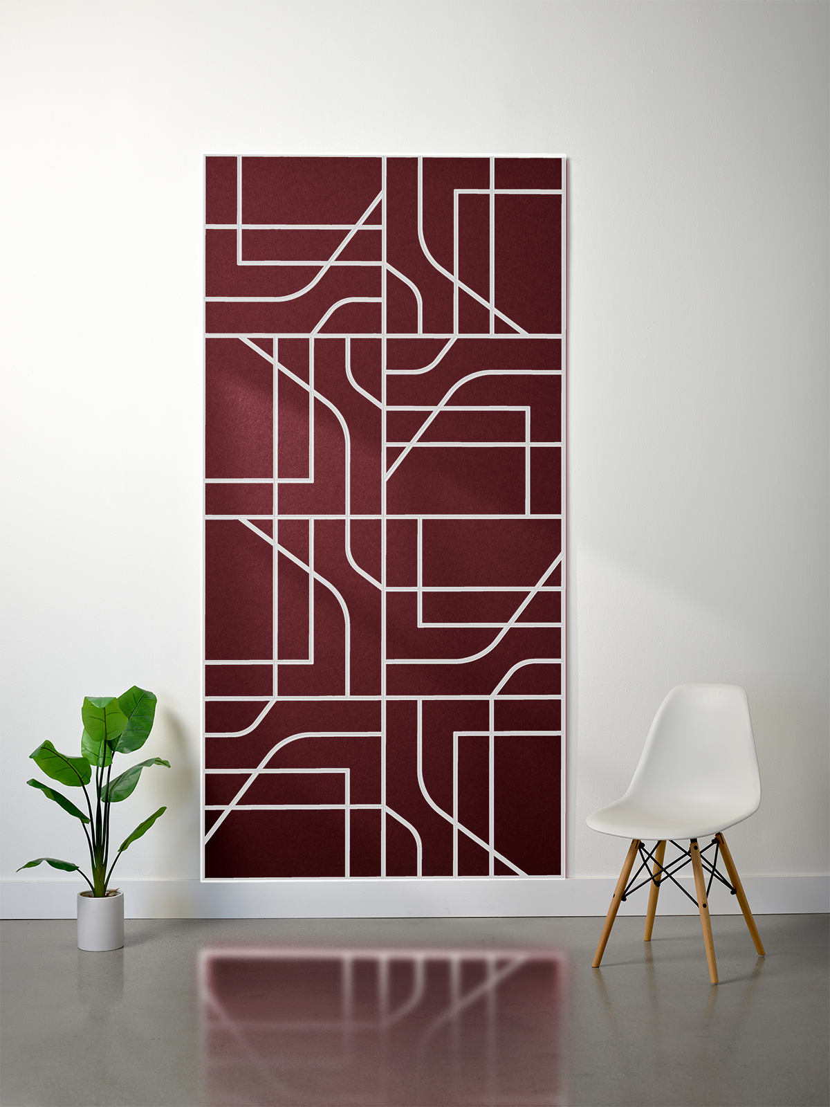 18mm Layered Engraved Felt Sheet – Subway